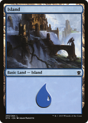 {B}[DTK 255] Island (255) [Dragons of Tarkir]