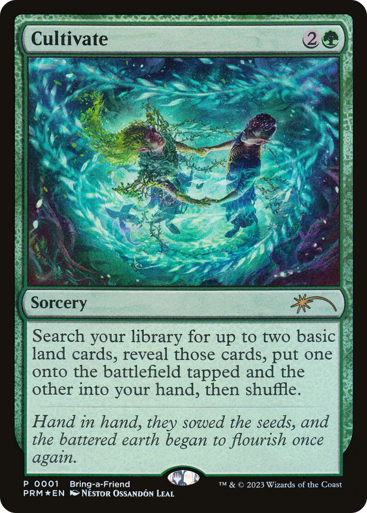 {R} Cultivate (Bring-a-Friend) [Wizards Play Network 2023][BAF PRM 001]