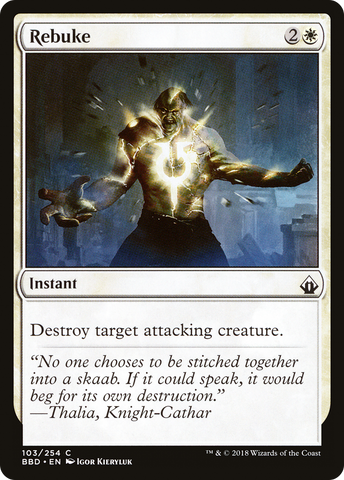 {C} Rebuke [Battlebond][BBD 103]