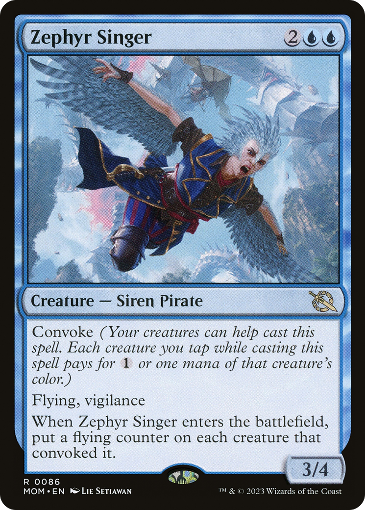 {R} Zephyr Singer [March of the Machine][MOM 086]