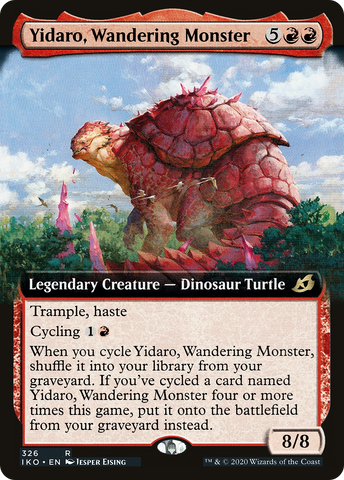 {R} Yidaro, Wandering Monster (Extended Art) [Ikoria: Lair of Behemoths][IKO 326]