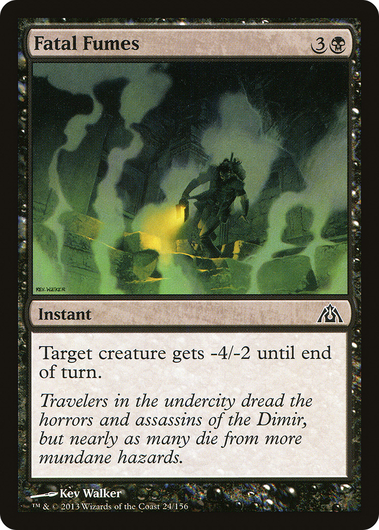 {C} Fatal Fumes [Dragon's Maze][DGM 024]