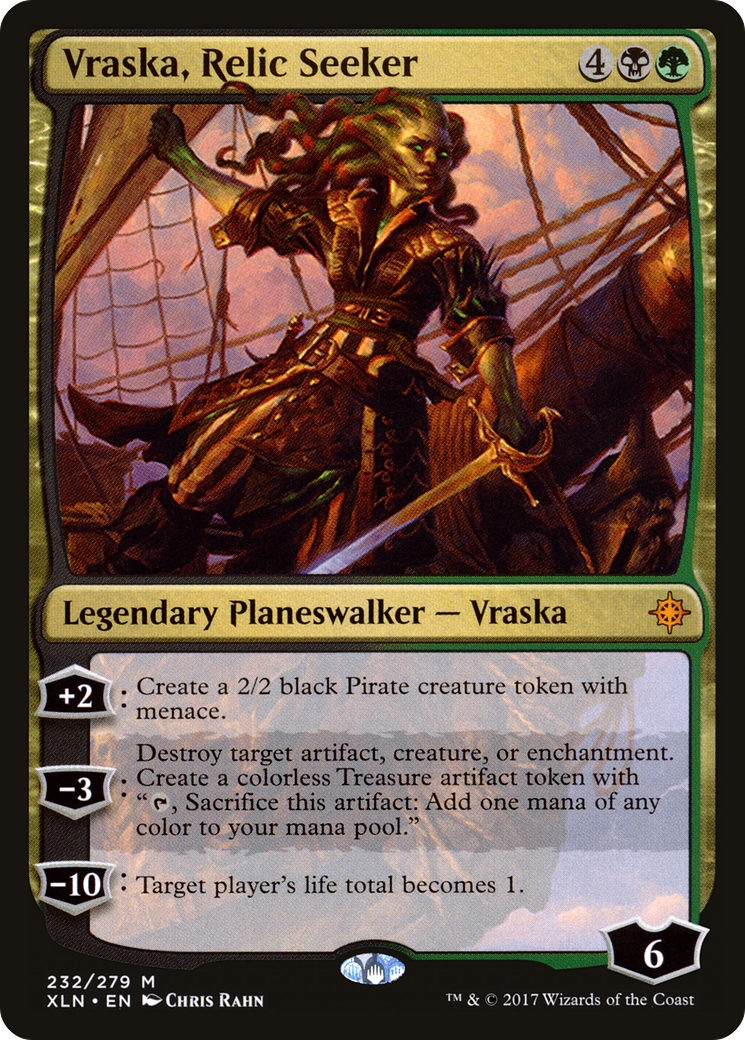 {R} Vraska, Relic Seeker [Ixalan][XLN 232] - Misty Mountain Games