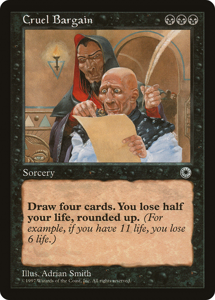 {R} Cruel Bargain [Portal][POR 086]