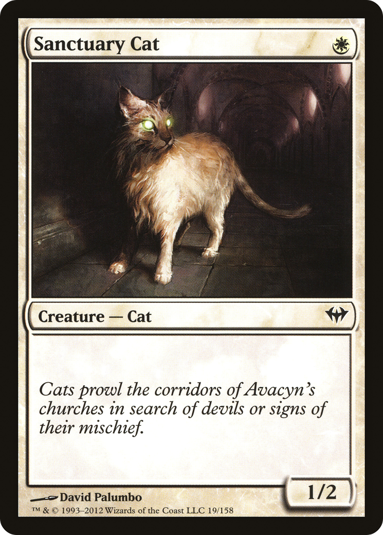 {C} Sanctuary Cat [Dark Ascension][DKA 019]