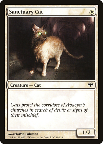{C} Sanctuary Cat [Dark Ascension][DKA 019]