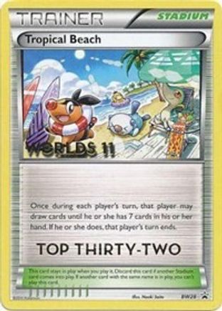[PKM] Tropical Beach (BW28) (Top 32) [Black & White: Black Star Promos]