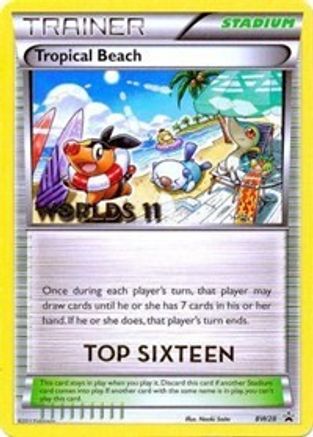 [PKM] Tropical Beach (BW28) (Top 16) [Black & White: Black Star Promos]