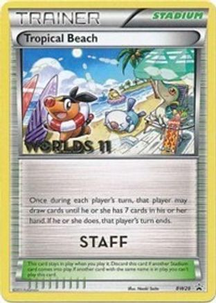 [PKM] Tropical Beach (BW28) (Staff) [Black & White: Black Star Promos]