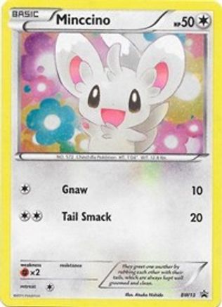 [PKM] Minccino (BW13) (Cracked Ice Holo) [Black & White: Black Star Promos]