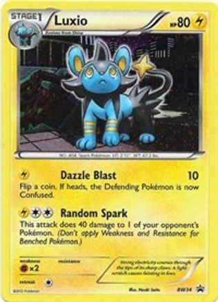 [PKM] Luxio (BW34) (Cracked Ice Holo) [Black & White: Black Star Promos]