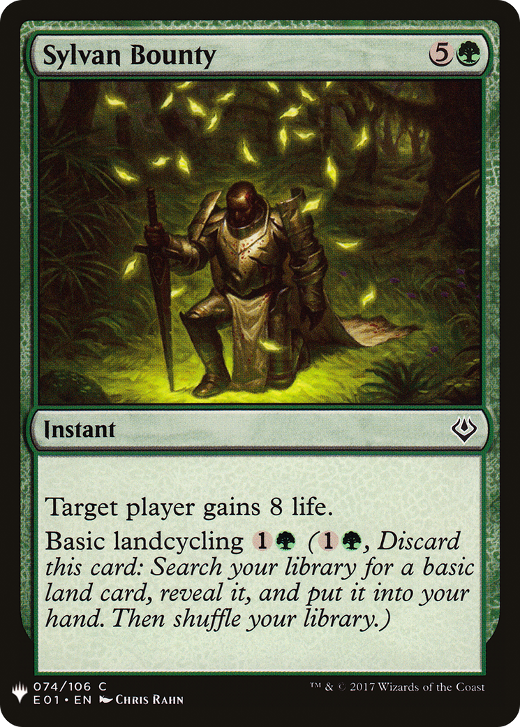 {C} Sylvan Bounty [Mystery Booster][LS E01 074]