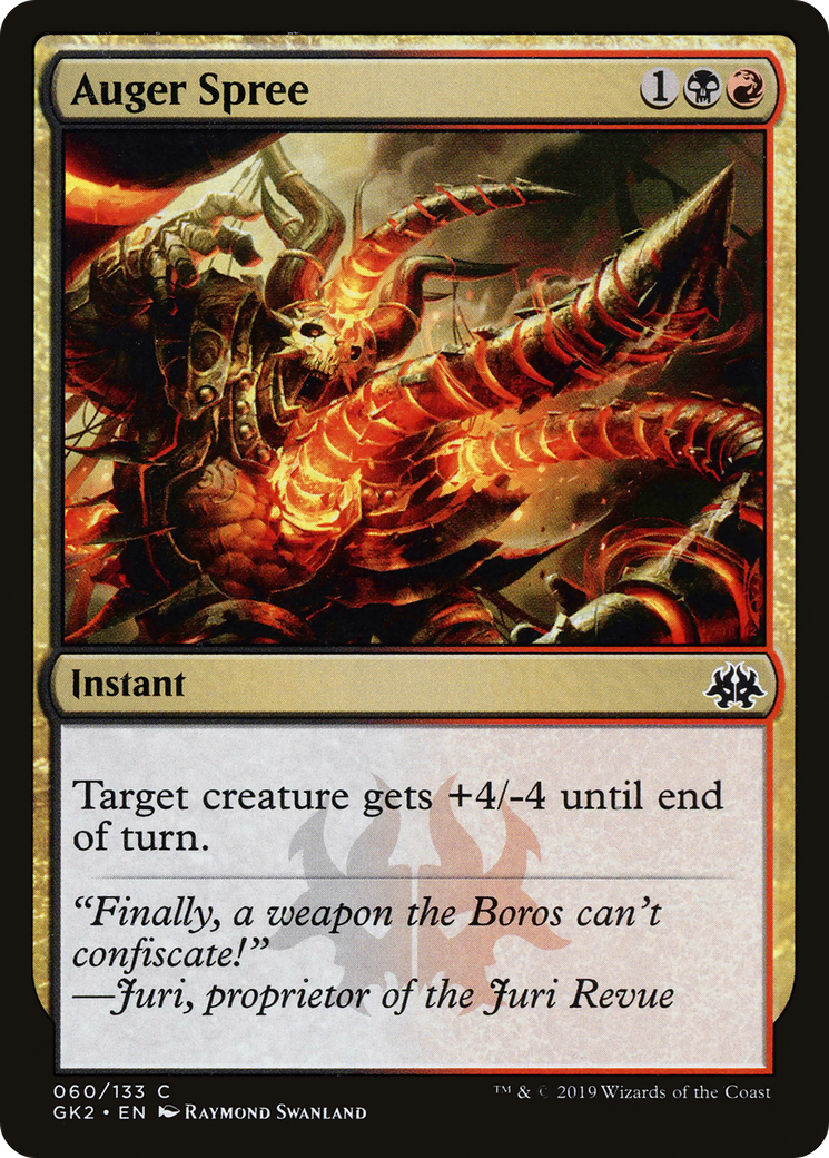{C} Auger Spree [Ravnica Allegiance Guild Kit][GK2 060]