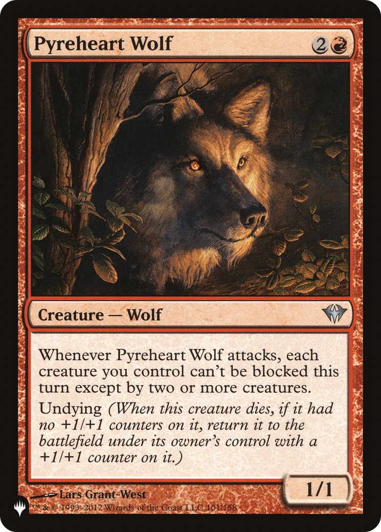Pyreheart Wolf [LIST 101/158]