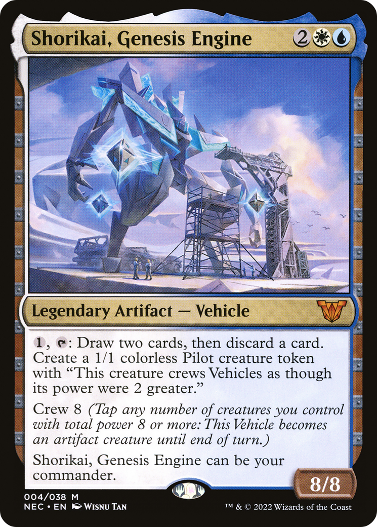 {R} Shorikai, Genesis Engine [Kamigawa: Neon Dynasty Commander][NEC 004]
