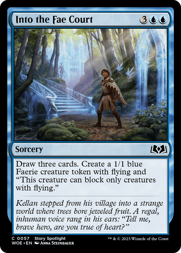 {@C} Into the Fae Court [Wilds of Eldraine][WOE 057]