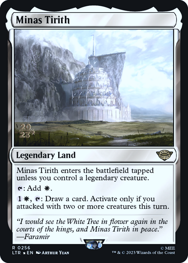 {R} Minas Tirith [The Lord of the Rings: Tales of Middle-Earth Prerelease Promos][PR LTR 256]