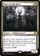 {R} Priest of Fell Rites (Sketch) [Modern Horizons 2][MH2 372]