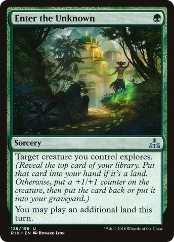 {C} Enter the Unknown [Rivals of Ixalan][RIX 128]