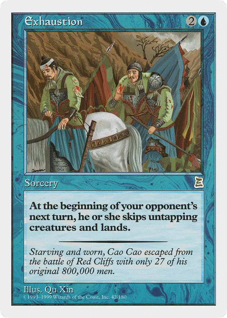 {R} Exhaustion [Portal Three Kingdoms][PTK 042] - Misty Mountain Games