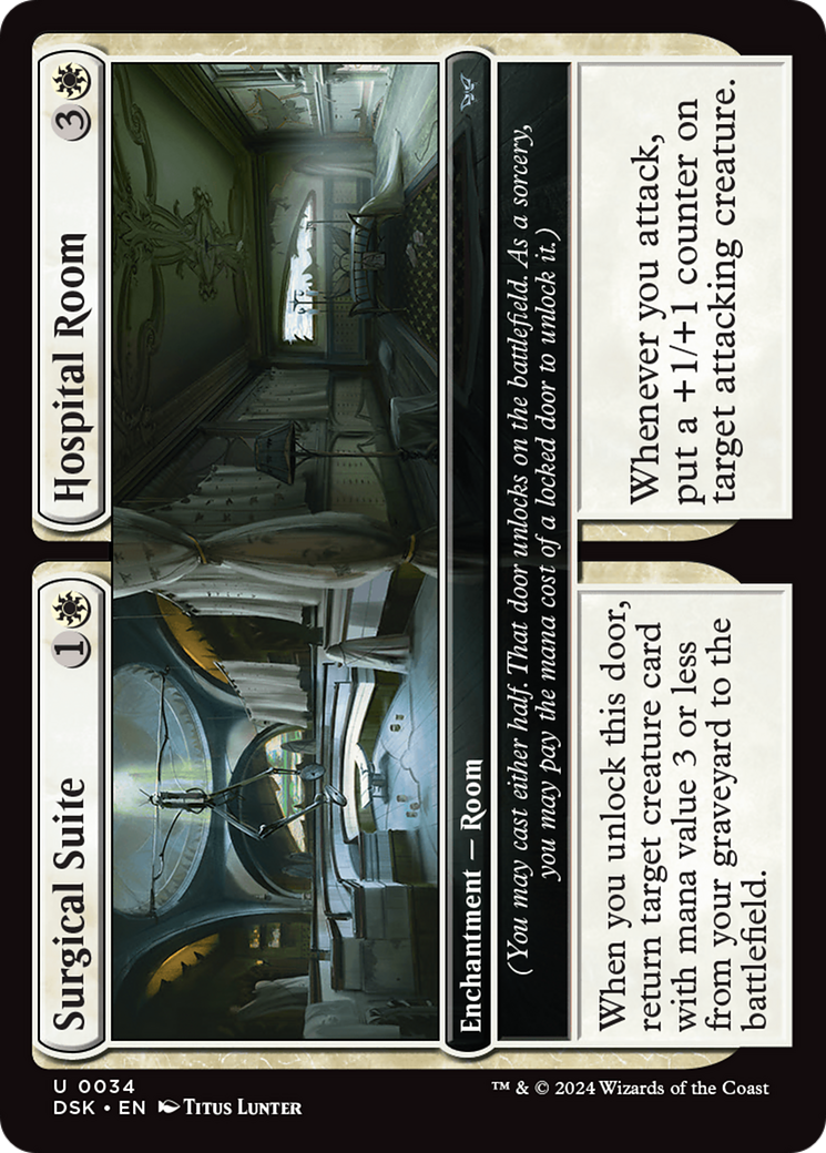 {@C} Surgical Suite // Hospital Room [Duskmourn: House of Horror][DSK 034]