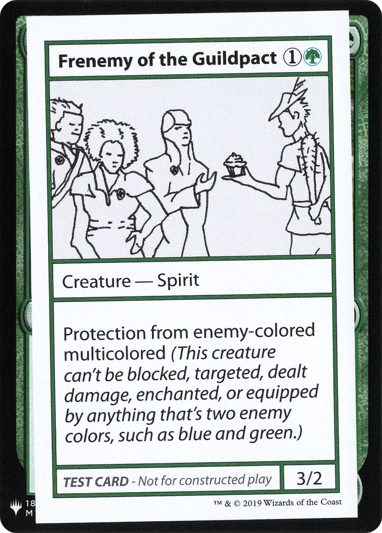 {R} Frenemy of the Guildpact [Mystery Booster Playtest Cards][CON CMB1 074]