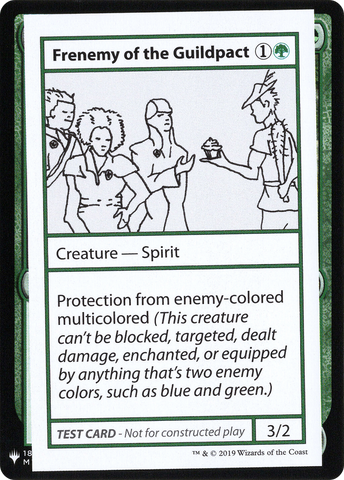 {R} Frenemy of the Guildpact [Mystery Booster Playtest Cards][CON CMB1 074]