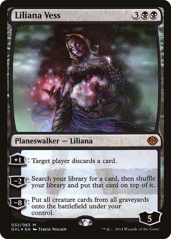 {R} Liliana Vess (Garruk vs. Liliana) [Duel Decks Anthology][GVL 032]