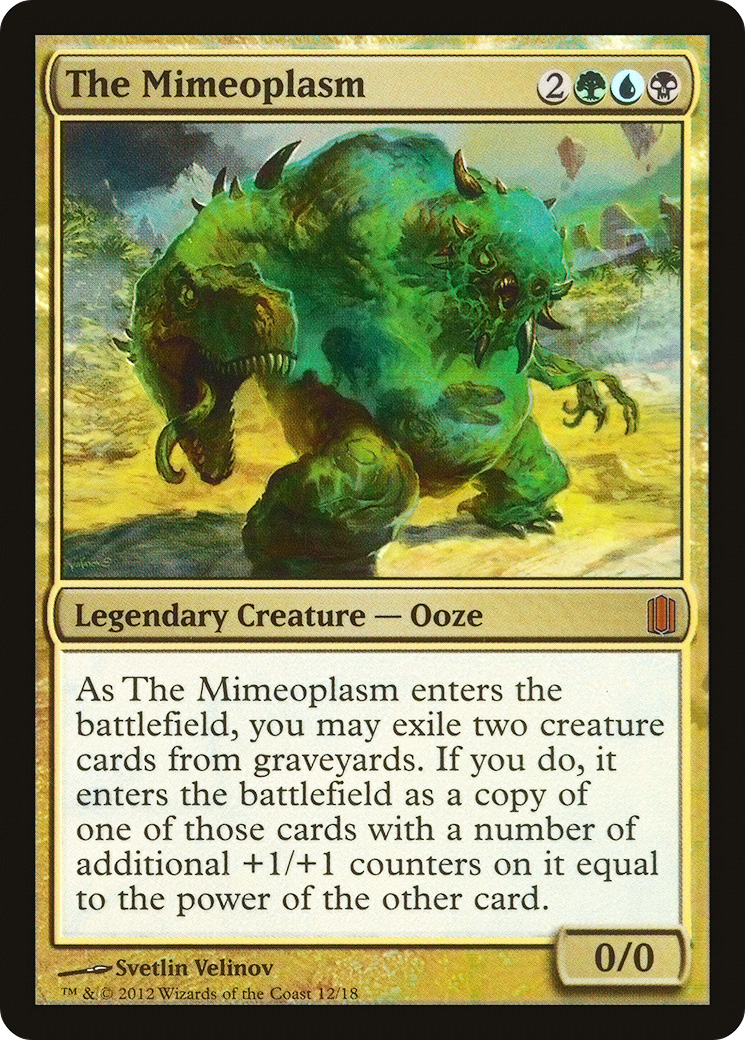 {R} The Mimeoplasm [Commander's Arsenal][CM1 012] - Misty Mountain Games