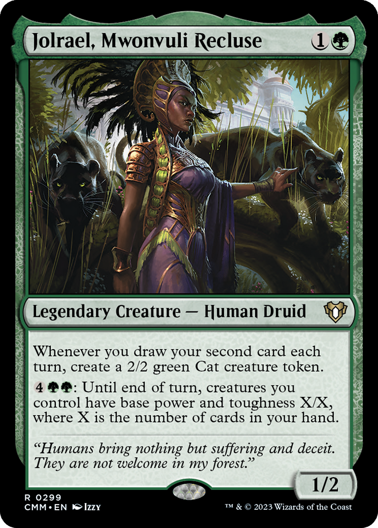 {R} Jolrael, Mwonvuli Recluse [Commander Masters][CMM 299]
