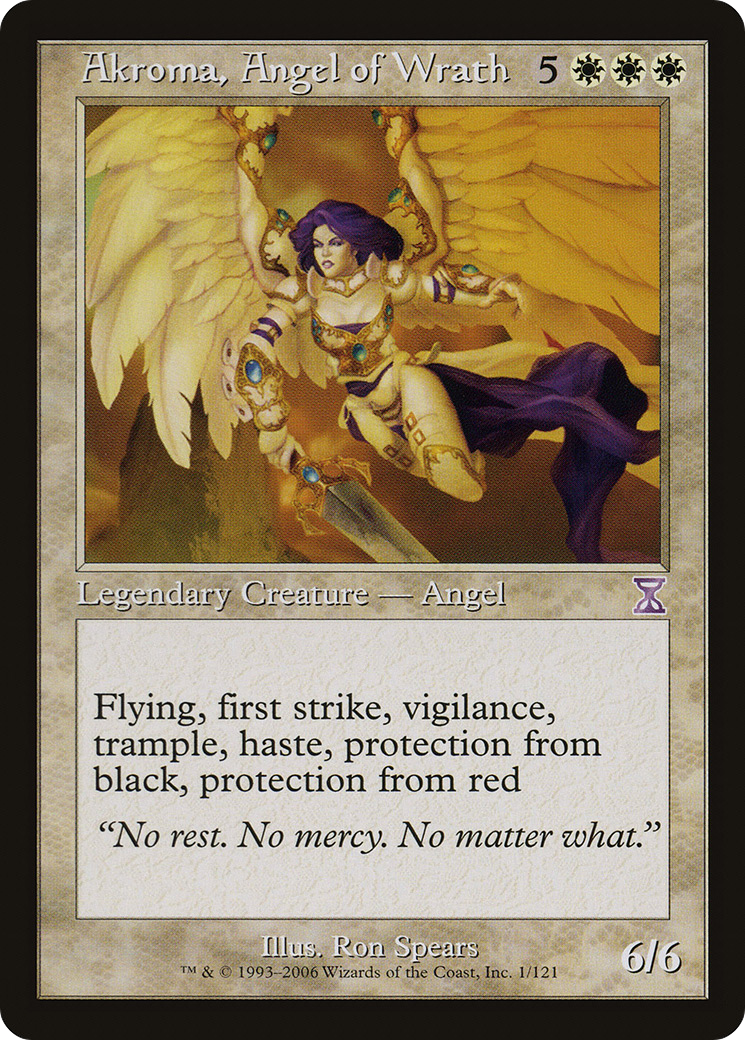 {R} Akroma, Angel of Wrath [Time Spiral Timeshifted][TSB 001] - Misty Mountain Games