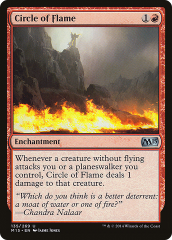 {C} Circle of Flame [Magic 2015][M15 135]