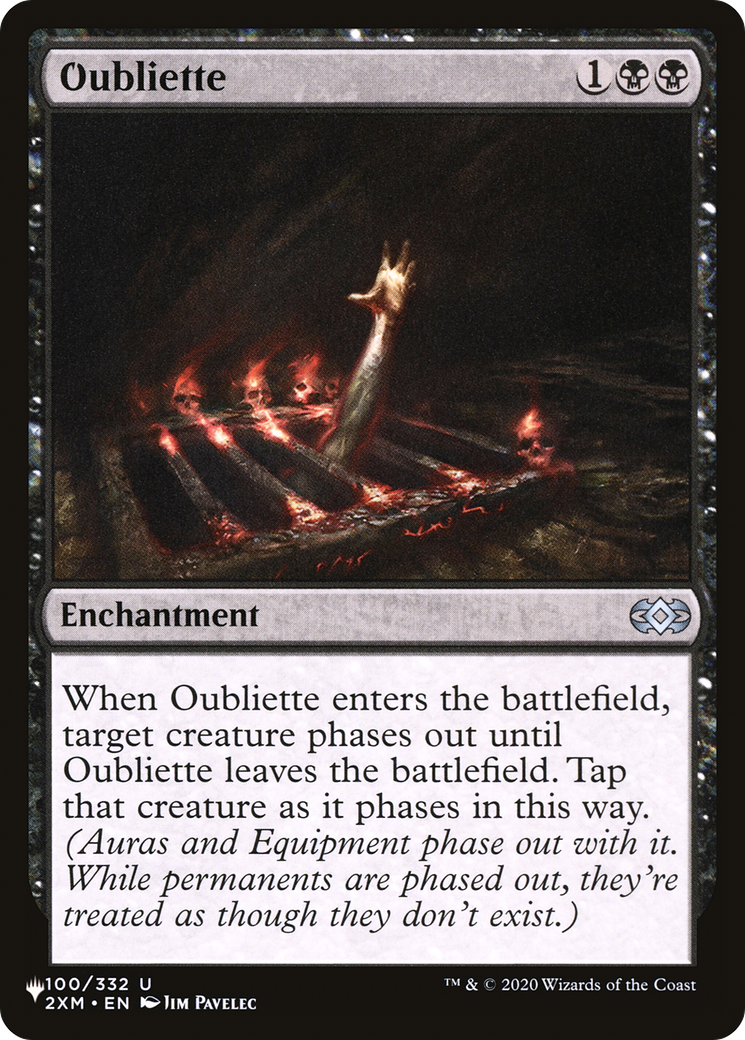 Oubliette [LIST 100/332]