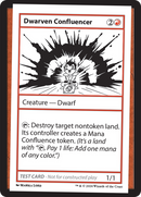 {C} Dwarven Confluencer [Mystery Booster 2 Playtest Cards][MB2 PLAYTEST]