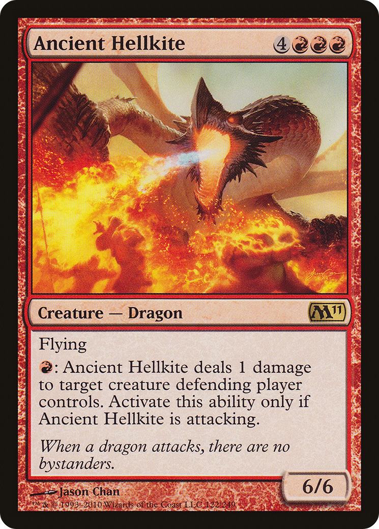 {R} Ancient Hellkite [Magic 2011][M11 122] - Misty Mountain Games