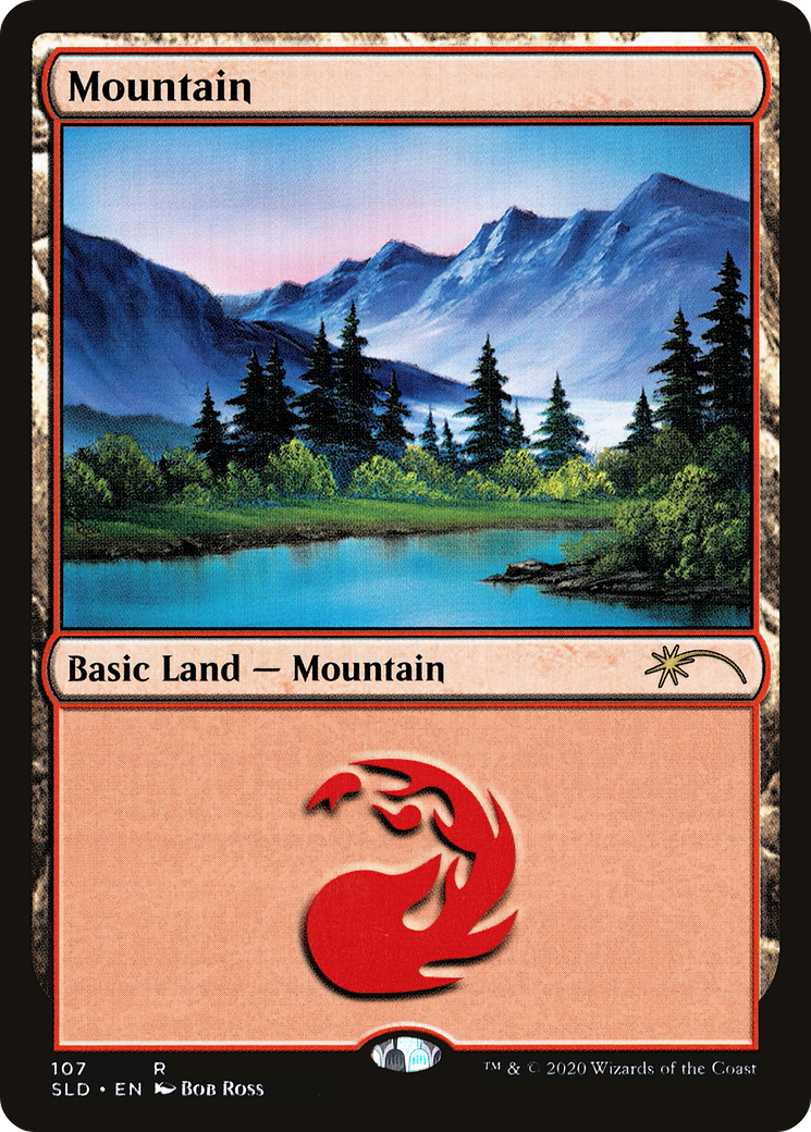 {B}[SLD 107] Mountain (107) [Secret Lair Drop Series]