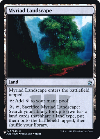 {C} Myriad Landscape [Secret Lair: Heads I Win, Tails You Lose][LS A25 243]