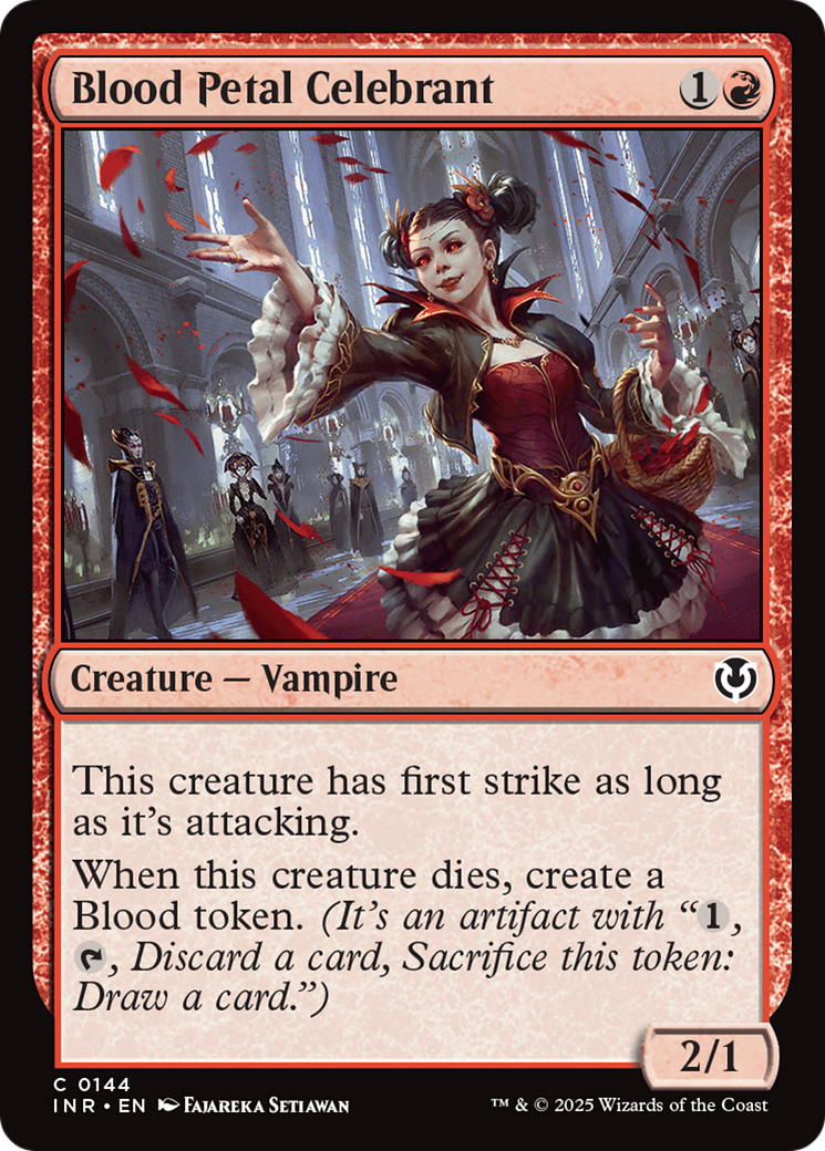 {C} Blood Petal Celebrant [Innistrad Remastered][INR 144]