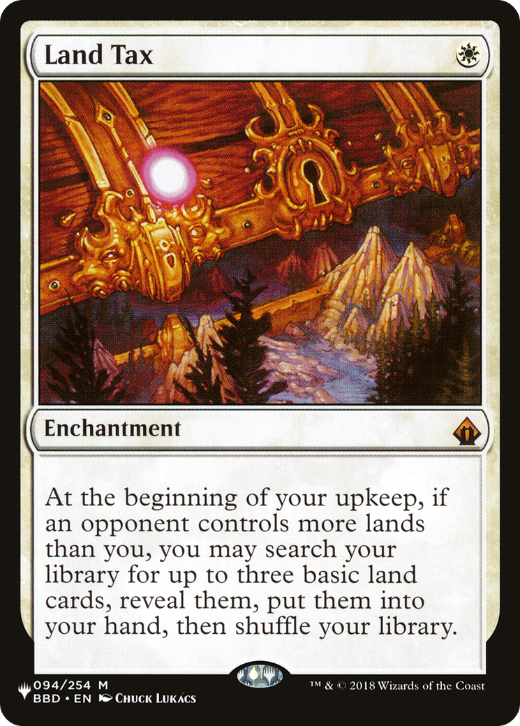 {R} Land Tax [The List][LS BBD 094]
