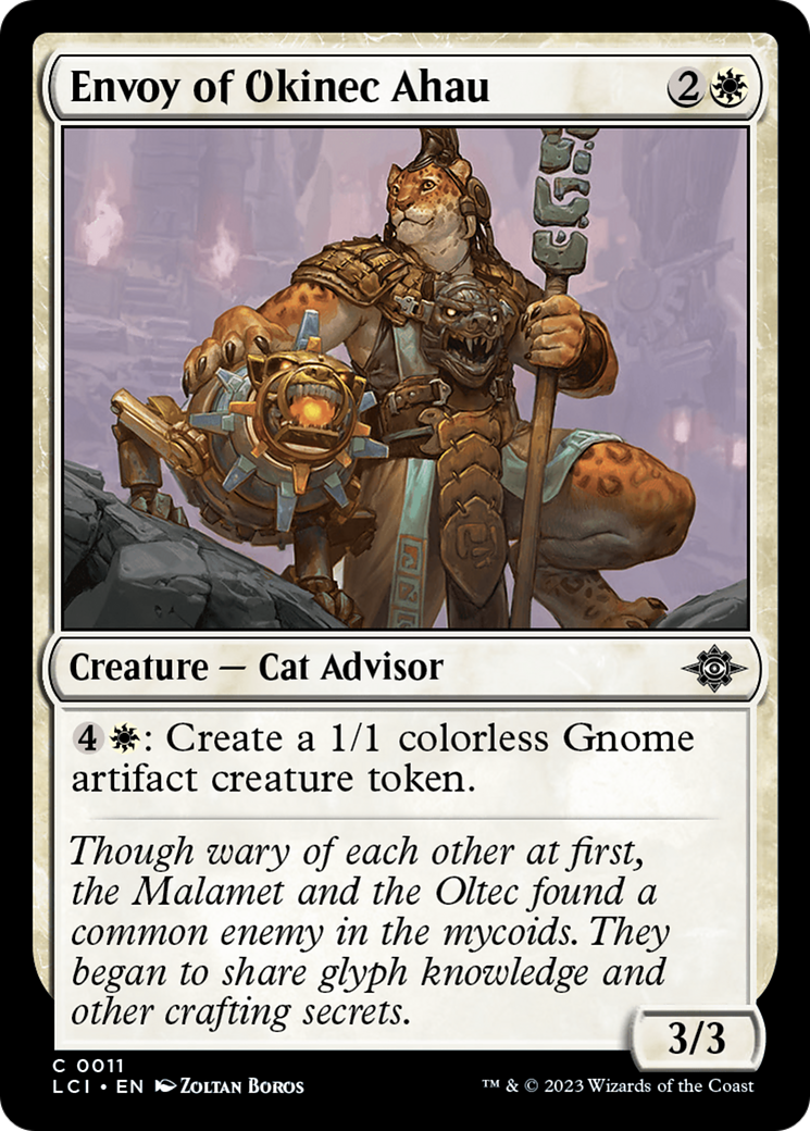 {@C} Envoy of Okinec Ahau [The Lost Caverns of Ixalan][LCI 011]