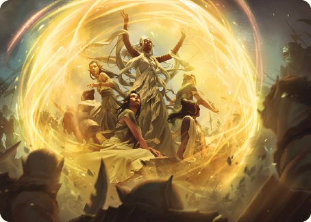 {A} Heroic Intervention Art Card [The Lord of the Rings: Tales of Middle-earth Art Series][ALTR 073]