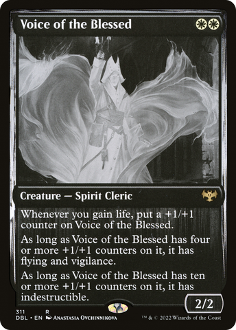 {R} Voice of the Blessed [Innistrad: Double Feature][DBL 311]
