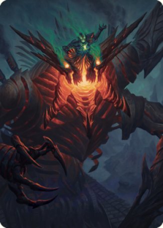 {A} Mishra, Lost to Phyrexia Art Card [The Brothers' War Art Series][ABRO 038]