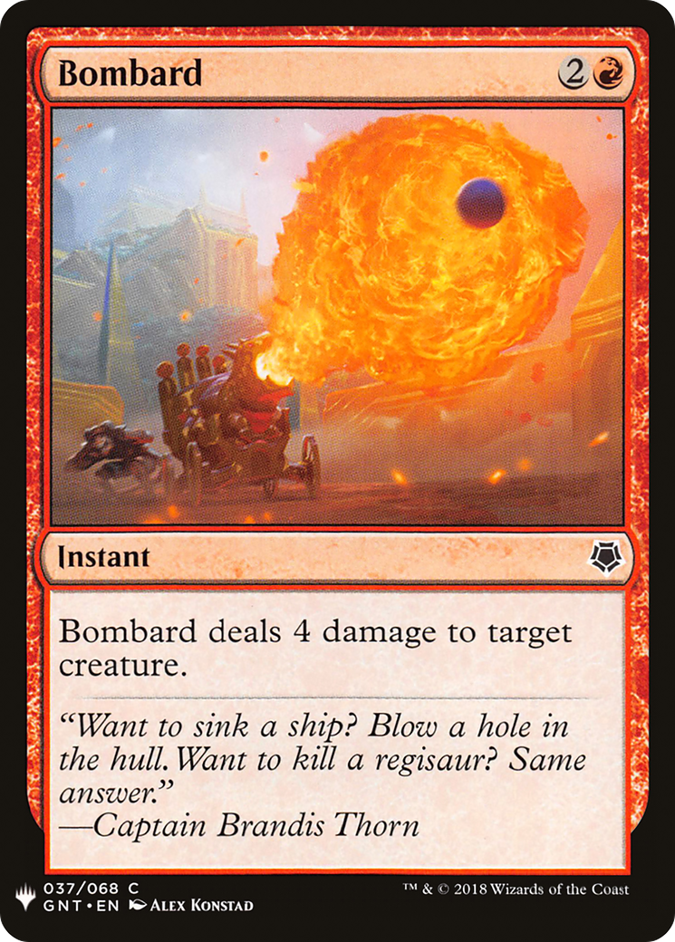 {C} Bombard [Mystery Booster][LS GNT 037]