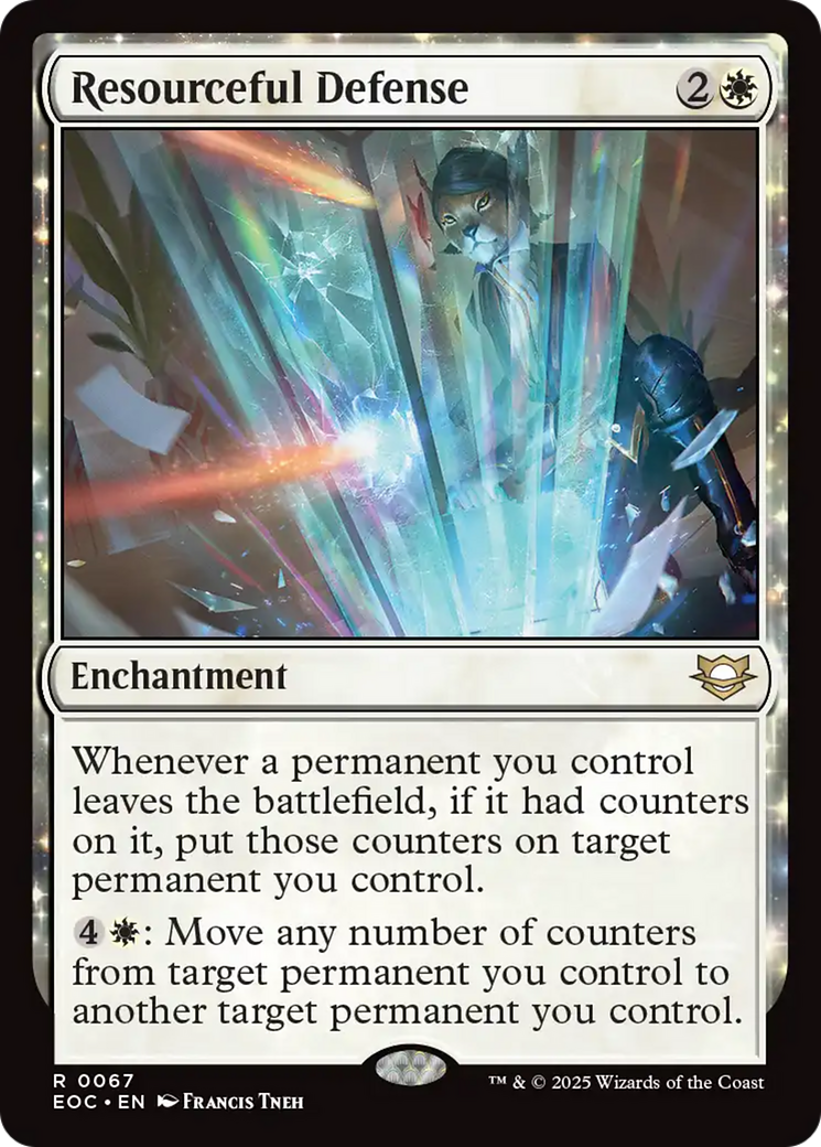 {R} Resourceful Defense [Edge of Eternities Commander][EOC 067]