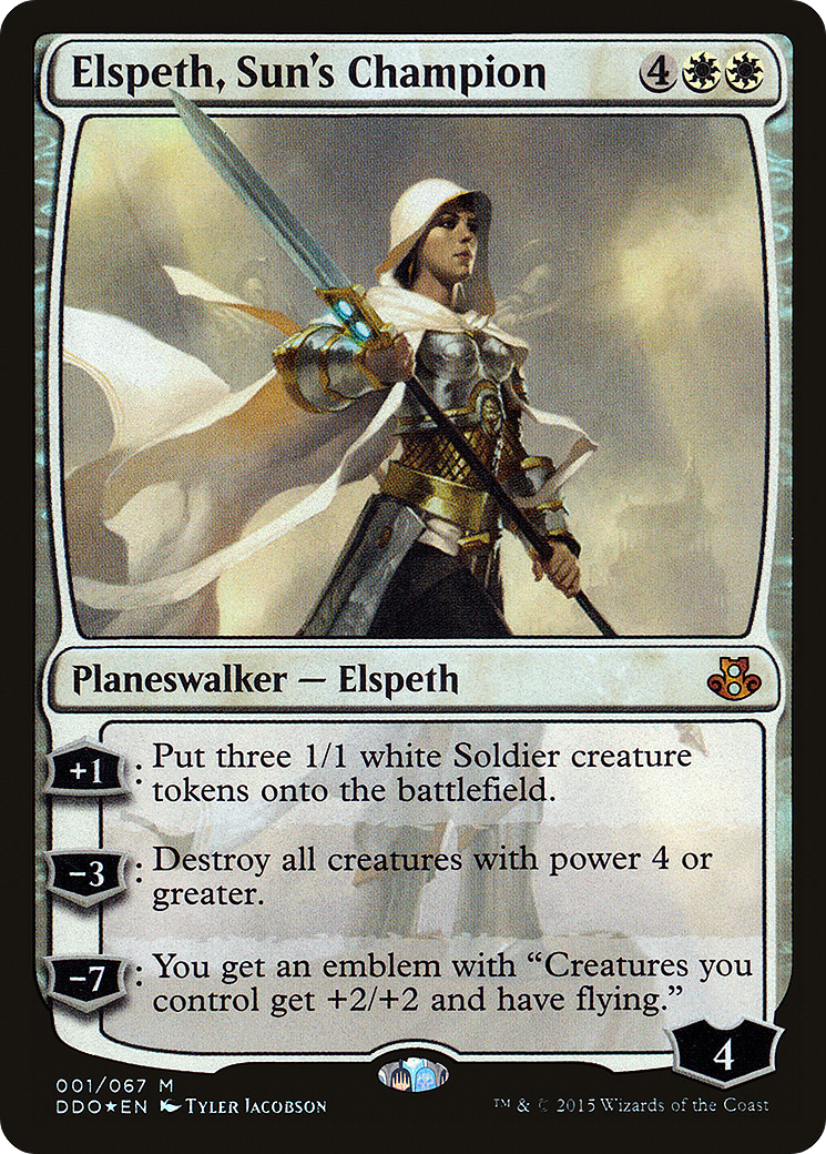 {R} Elspeth, Sun's Champion [Duel Decks: Elspeth vs. Kiora][DDO 001] - Misty Mountain Games