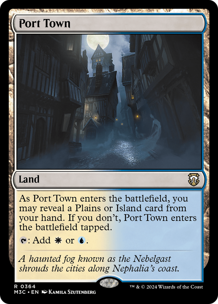 {R} Port Town [Modern Horizons 3 Commander][M3C 364]
