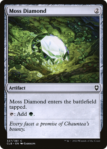 {C} Moss Diamond [Commander Legends: Battle for Baldur's Gate][CLB 327]