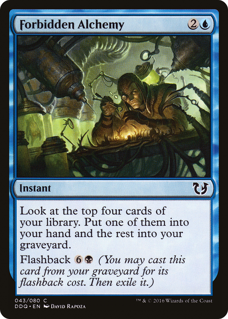 {C} Forbidden Alchemy [Duel Decks: Blessed vs. Cursed][DDQ 043]
