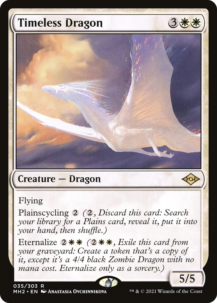 {R} Timeless Dragon [Modern Horizons 2] [MH2 035]